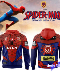 Brisbane Broncos x Spider-Man 2026 Hoodie & Tee Brisbane Broncos x Spider-Man 2026 Hoodie & Tee