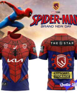Brisbane Broncos x Spider-Man 2026 Hoodie & Tee Brisbane Broncos x Spider-Man 2026 Hoodie & Tee