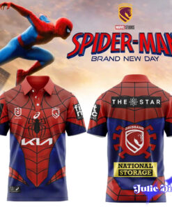 Brisbane Broncos x Spider-Man 2026 Special Polo Brisbane Broncos x Spider-Man 2026 Special Polo