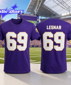 Brock Lesnar No 69 Minnesota Vikings Shirt