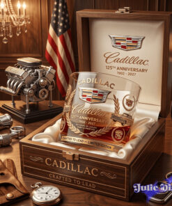 Cadillac 125th Anniversay 1902-2027 Whiskey Glass
