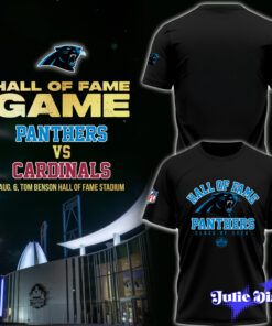 Carolina Panthers – Hall of Fame Game 2026 One Side Printed Hoodie & Tee