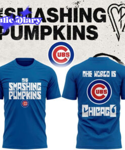 Chicago Cubs x The Smashing Pumpkins 2026 Special Blue Shirt Chicago Cubs x The Smashing Pumpkins 2026 Special Blue Shirt