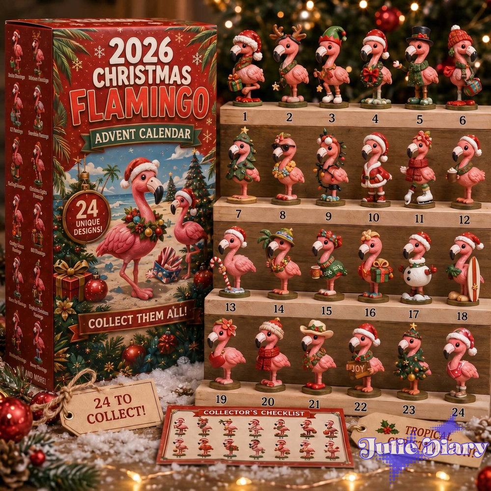 Christmas Flamingo Advent Calendar Christmas Flamingo Advent Calendar