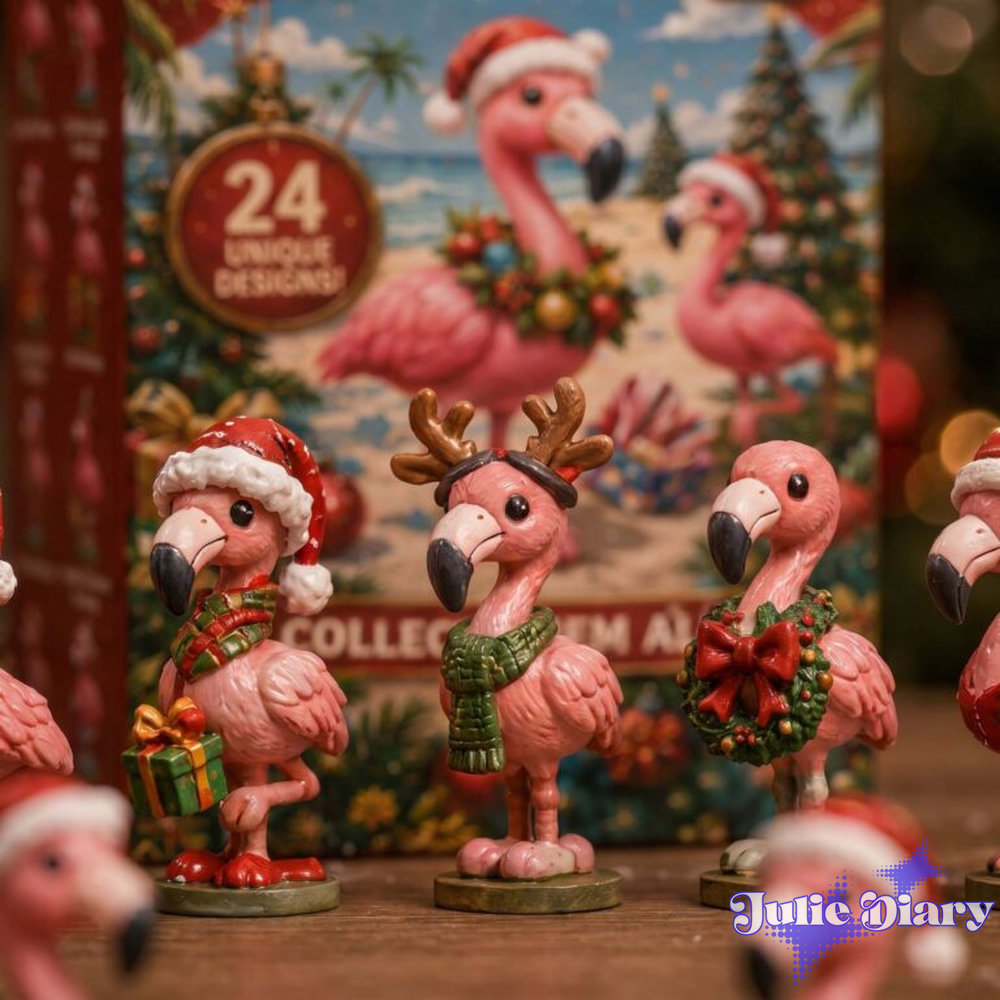 Christmas Flamingo Advent Calendar Christmas Flamingo Advent Calendar