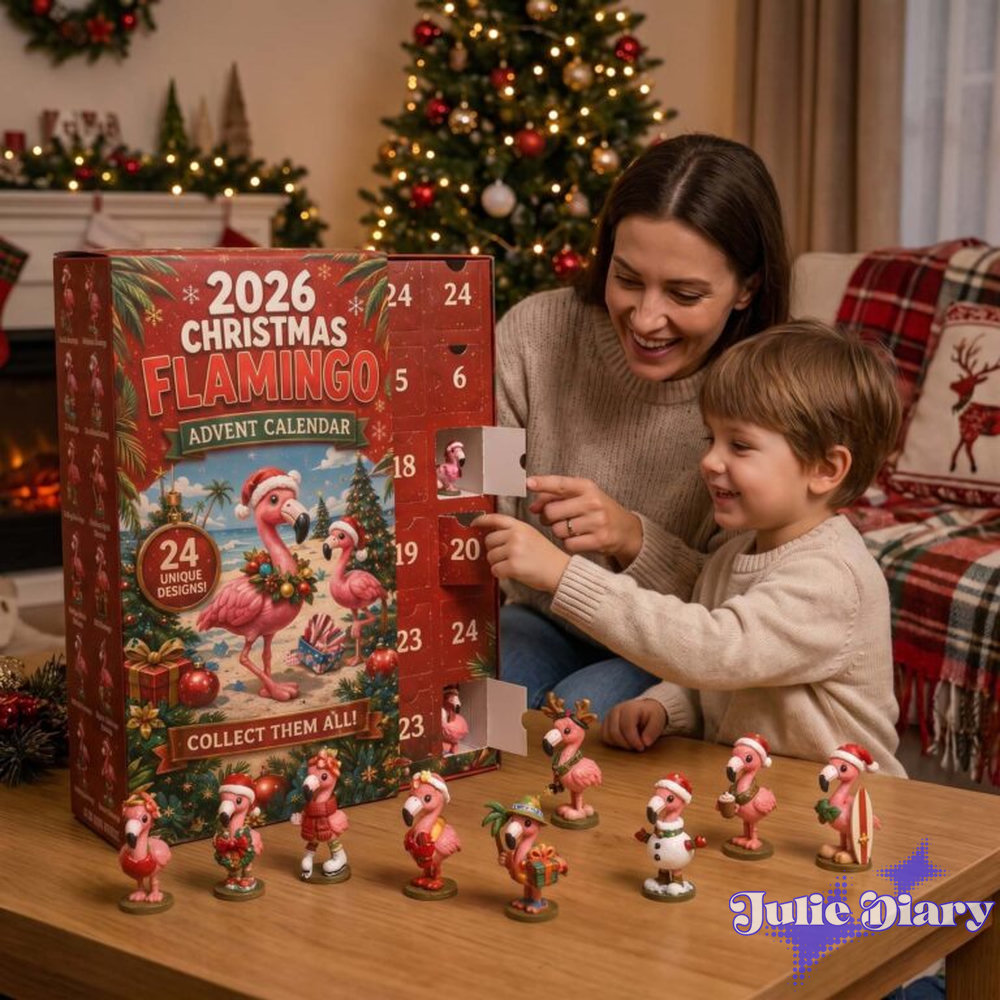 Christmas Flamingo Advent Calendar Christmas Flamingo Advent Calendar