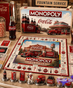 Coca Cola Monopoly Board Game