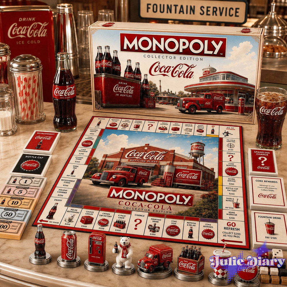 Coca Cola Monopoly Board Game - JULIEDIARY
