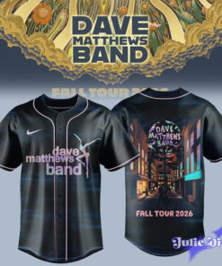 DAVE MATTHEWS BAND — Fall Tour 2026 Baseball Jersey DAVE MATTHEWS BAND — Fall Tour 2026 Baseball Jersey