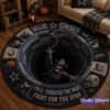Denver Broncos 2026 Halloween Quilted Round Rug Denver Broncos 2026 Halloween Quilted Round Rug