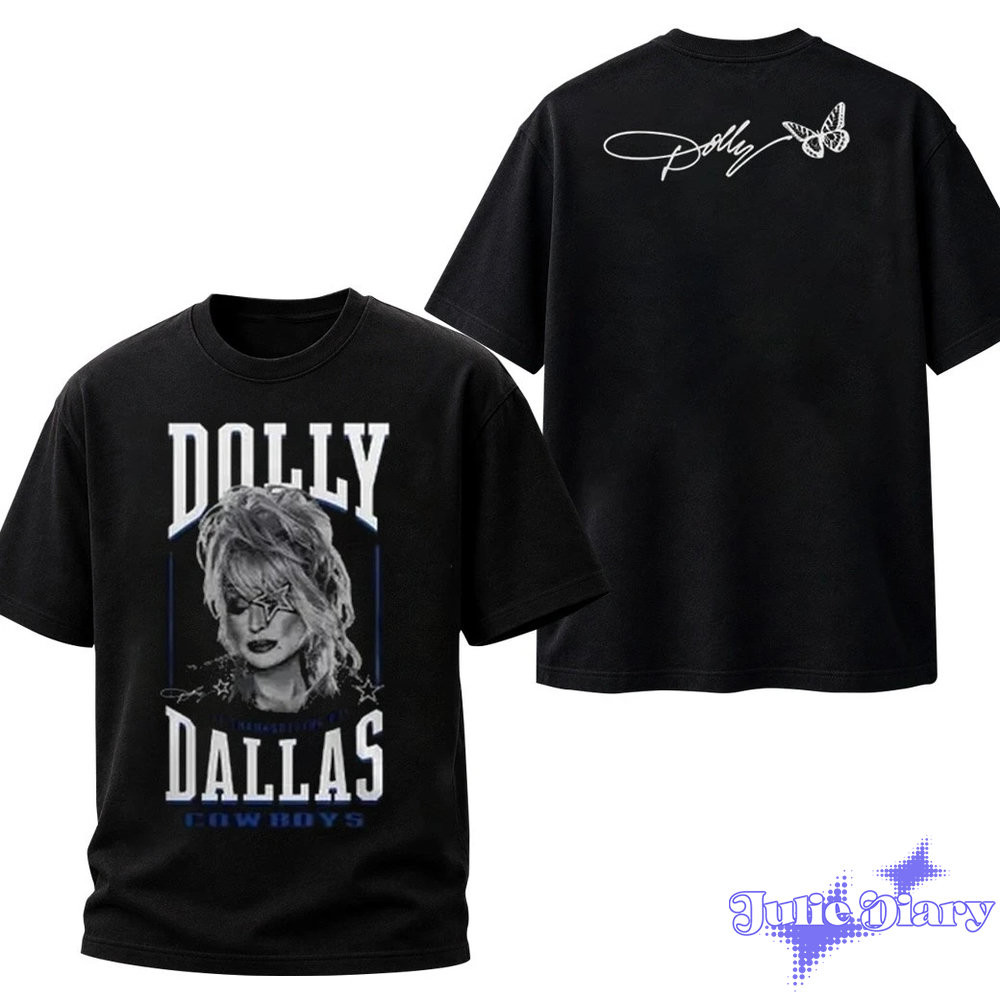 Dallas Cowboys Dolly Parton Signature Shirt Dallas Cowboys Dolly Parton Signature Shirt