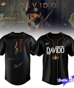 Davido “A Royal Night In London” 2026 Baseball Jersey