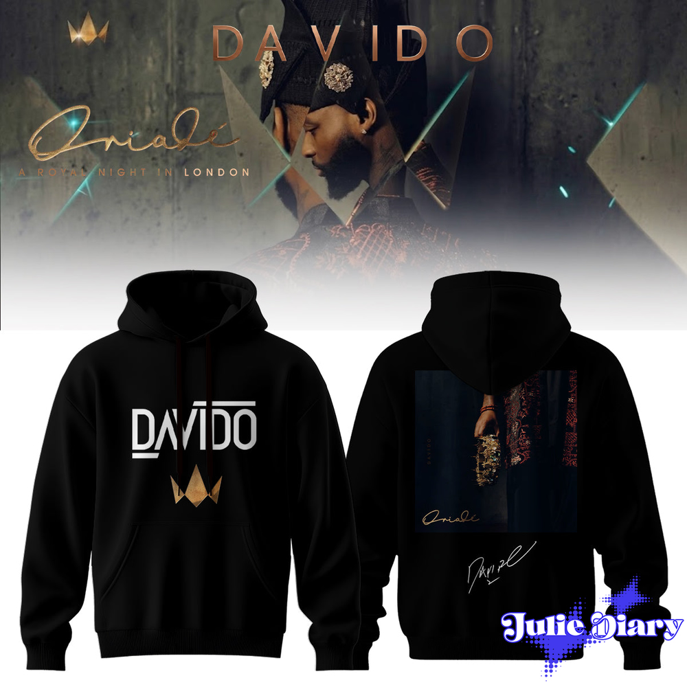Davido “A Royal Night In London” 2026 Hoodie & Tee Davido “A Royal Night In London” 2026 Hoodie & Tee