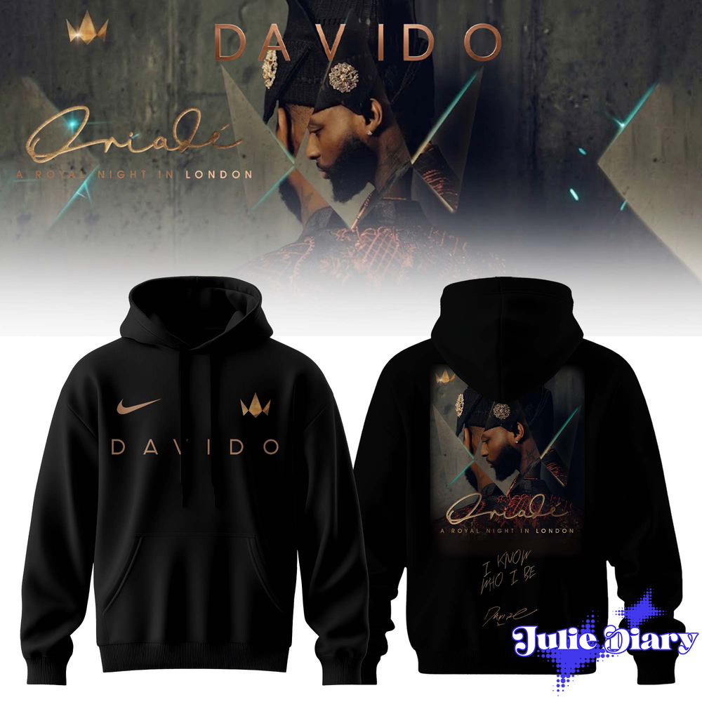 Davido “A Royal Night In London” 2026 Hoodie & Tee Davido “A Royal Night In London” 2026 Hoodie & Tee