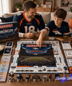 Denver Broncos Monopoly Board Game