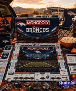 Denver Broncos Monopoly Board Game