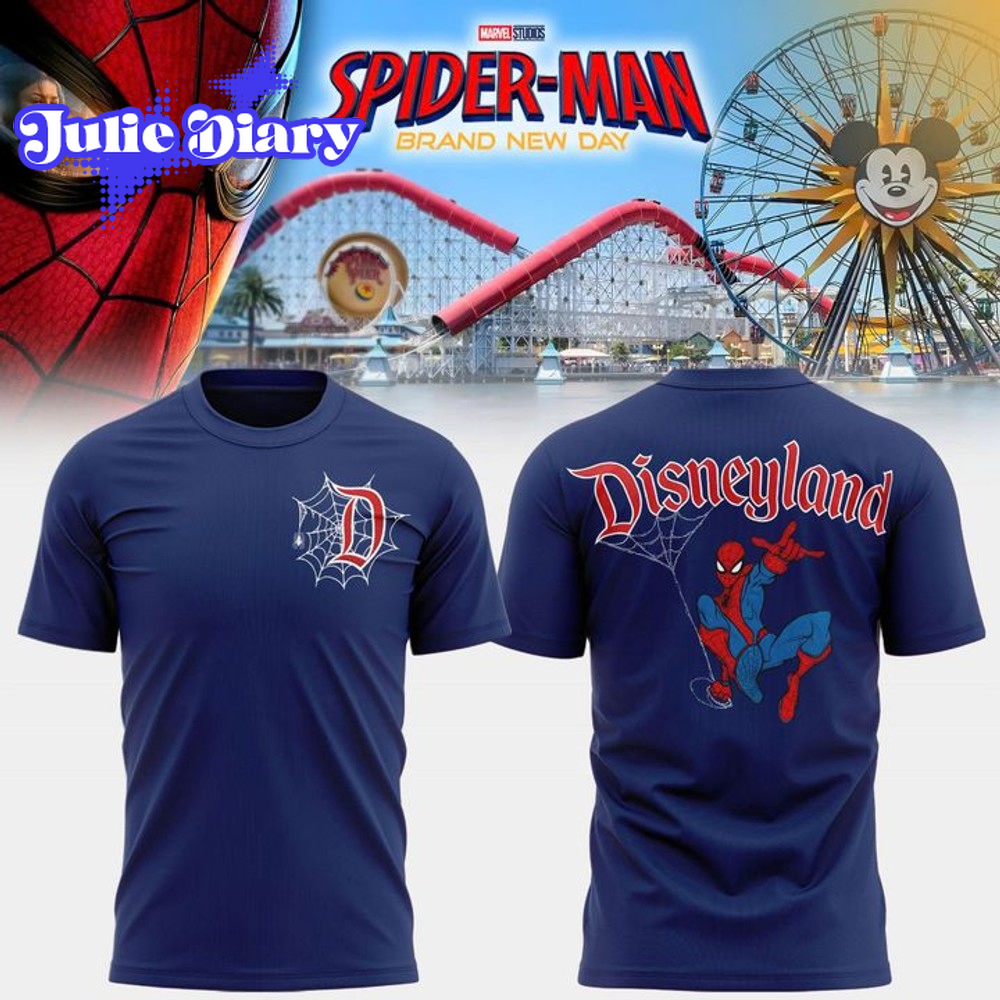 Disneyland x Spider-Man Blue Shirt Disneyland x Spider-Man Blue Shirt