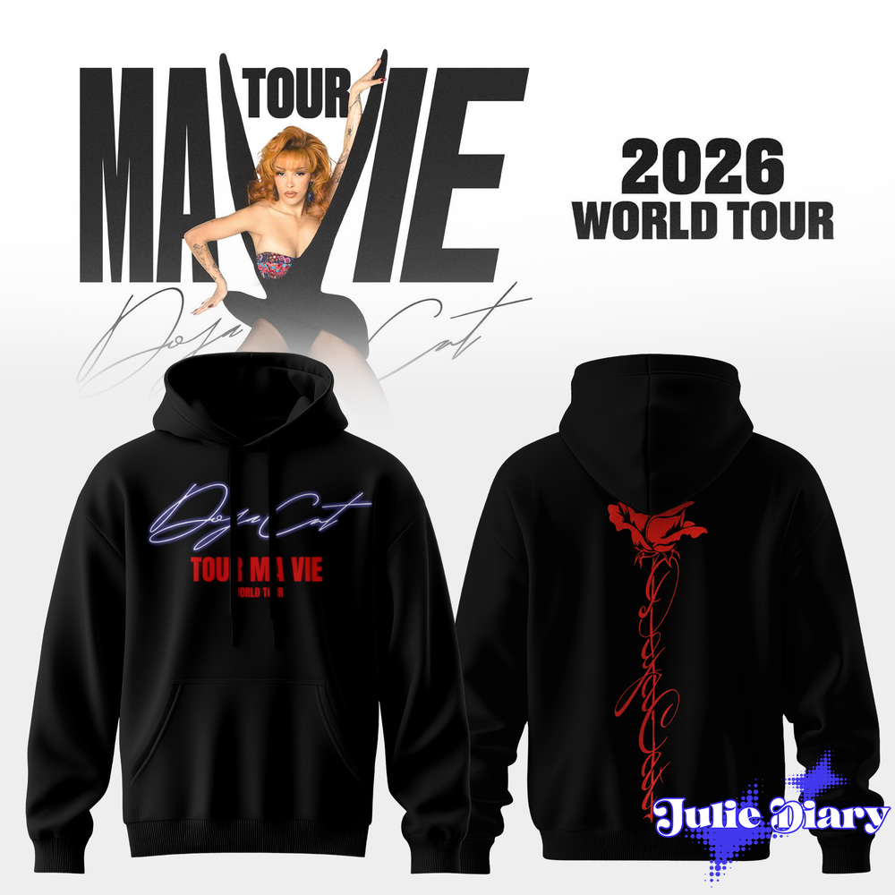 Doja Cat – Ma Vie World Tour Hoodie & Tee Doja Cat – Ma Vie World Tour Hoodie & Tee