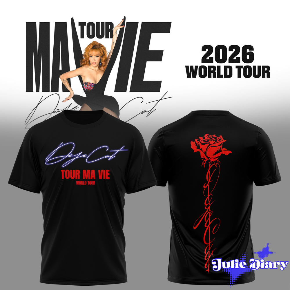 Doja Cat – Ma Vie World Tour Hoodie & Tee Doja Cat – Ma Vie World Tour Hoodie & Tee