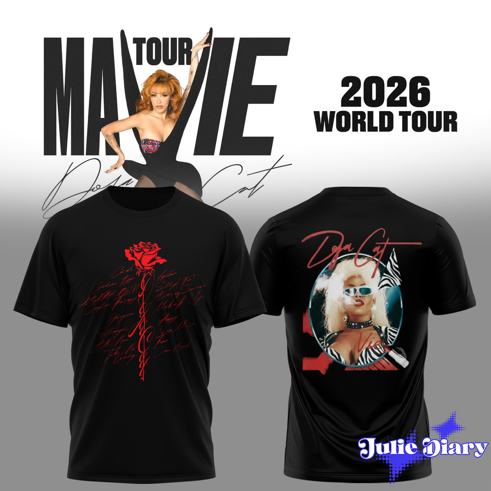 Doja Cat – Ma Vie World Tour Hoodie & Tee Doja Cat – Ma Vie World Tour Hoodie & Tee