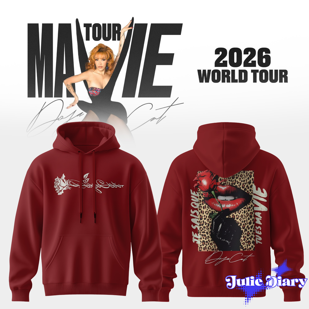 Doja Cat – Ma Vie World Tour Hoodie/Sweatshirt/Tee Doja Cat – Ma Vie World Tour Hoodie/Sweatshirt/Tee