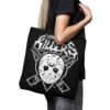 Jason Mask Voorhees Friday the 13th Tote Bag