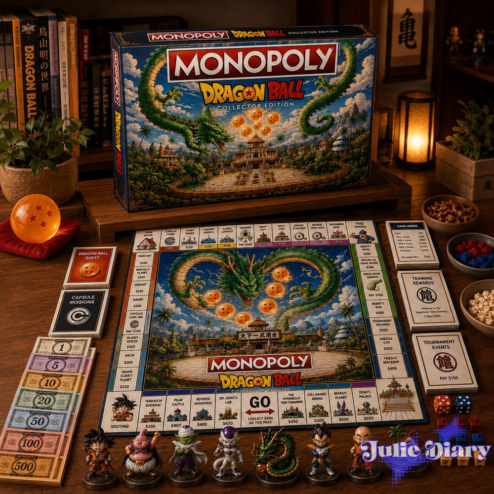 Dragon Ball Monopoly Board Game Dragon Ball Monopoly Board Game