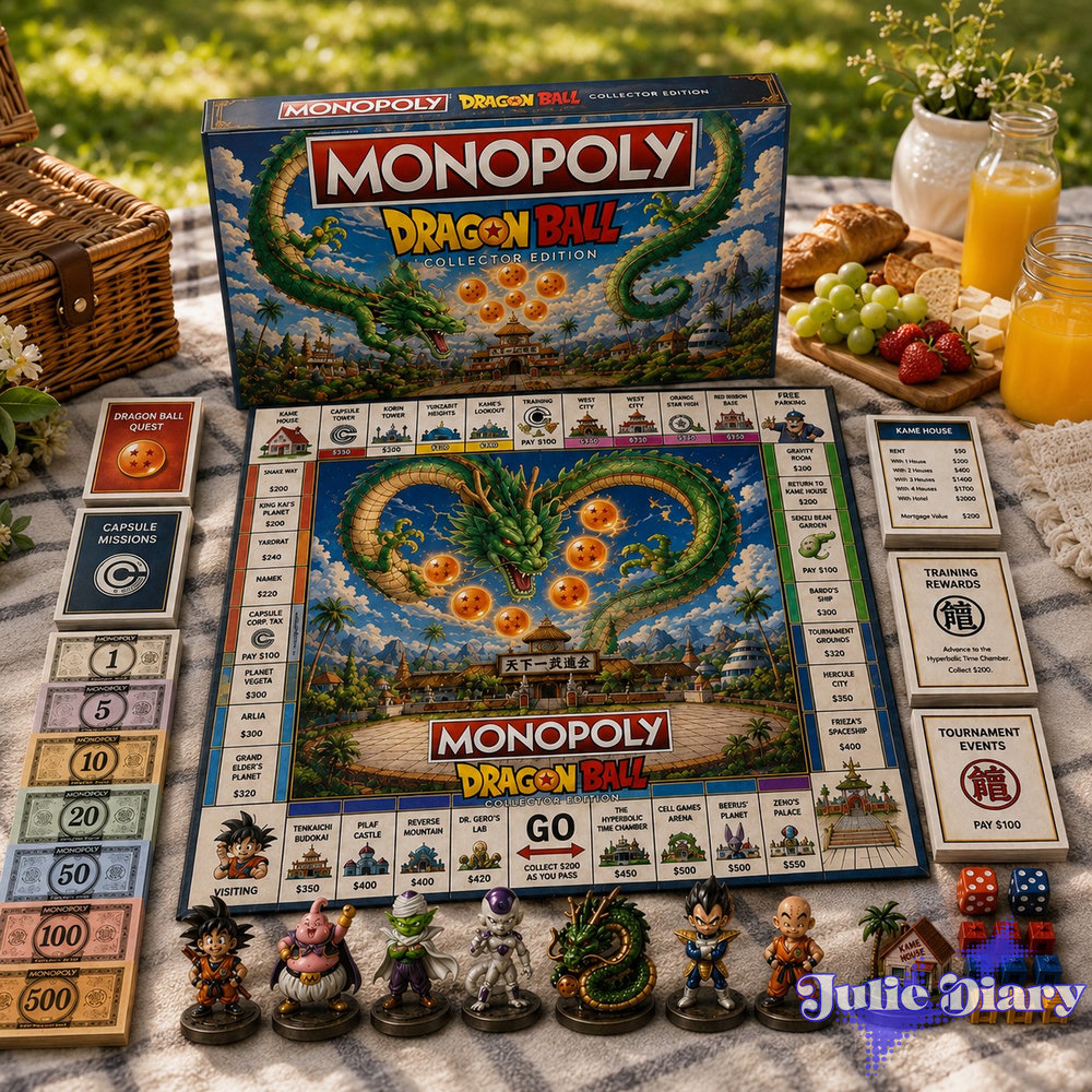 Dragon Ball Monopoly Board Game Dragon Ball Monopoly Board Game