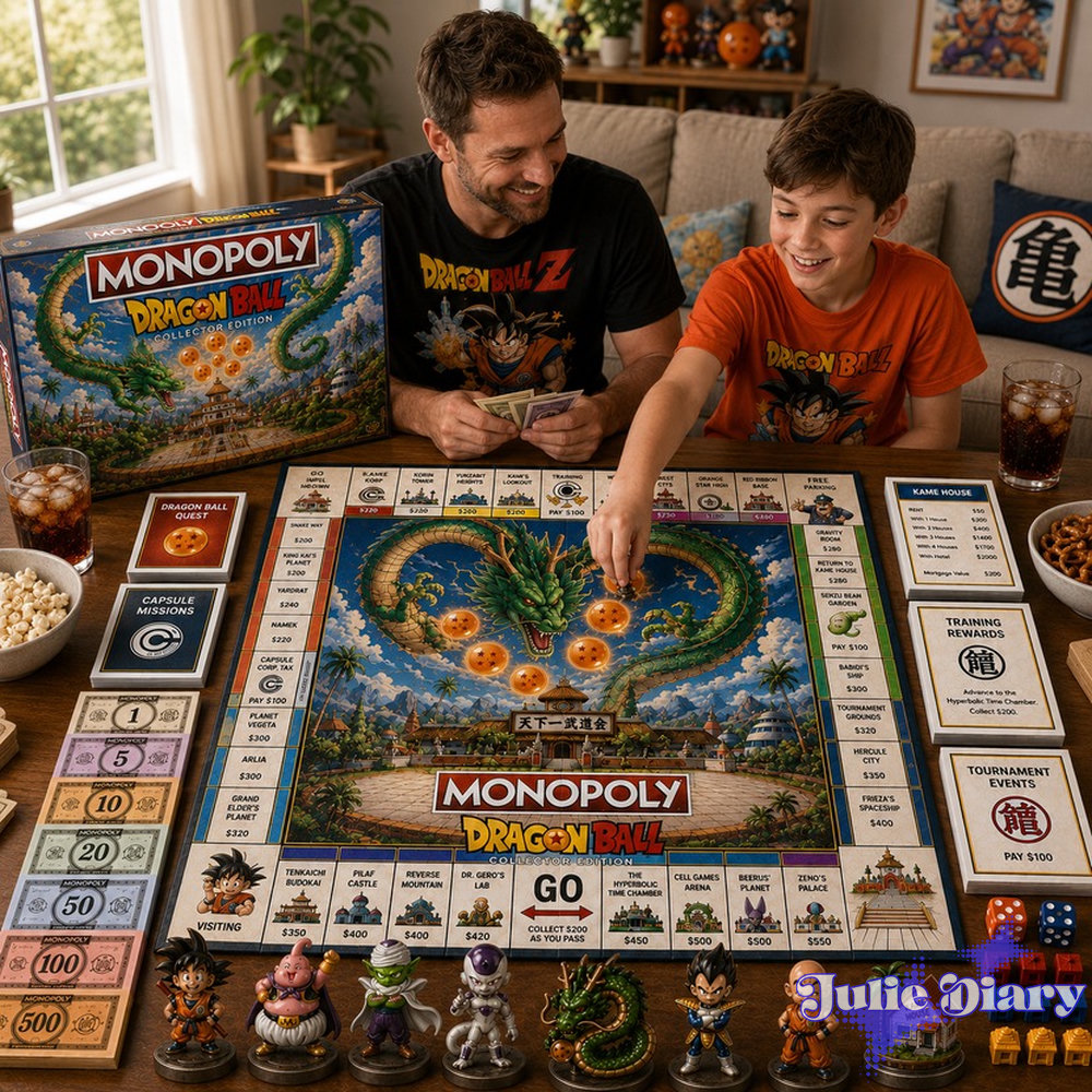 Dragon Ball Monopoly Board Game Dragon Ball Monopoly Board Game
