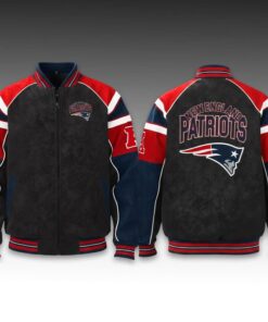 Drake Maye Patriots Bomber Jacket