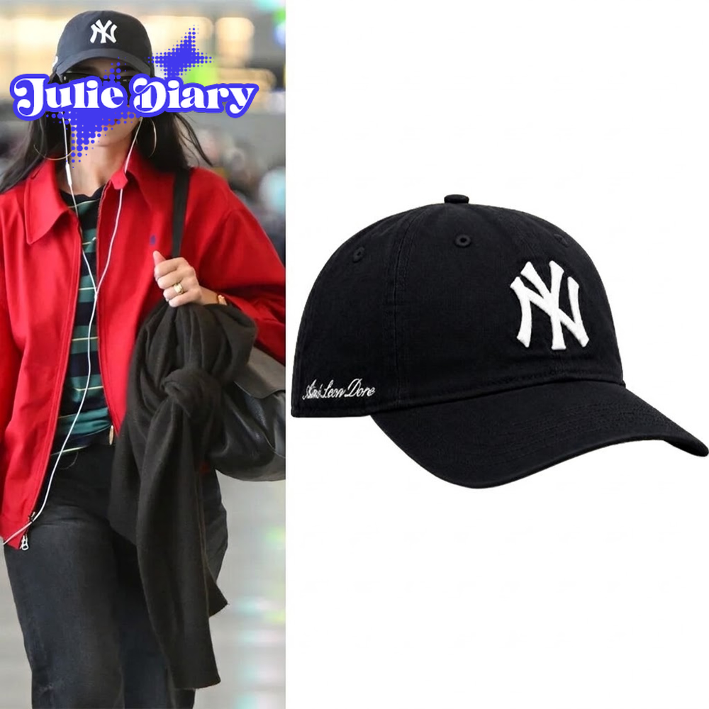 Dua Lipa Aime Leon Dore Yankees Logo Cap Dua Lipa Aime Leon Dore Yankees Logo Cap