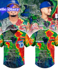 Dunedin Blue Jays Weather Gods 2026 Limited Edition Baseball Jersey Dunedin Blue Jays Weather Gods 2026 Limited Edition Baseball Jersey