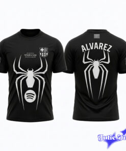 FC Barcelona Venom Spider-Man Julian Alvarez Special Edition Soccer Jersey