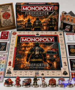 Firefighter Monopoly Board Game Firefighter Monopoly Board Game