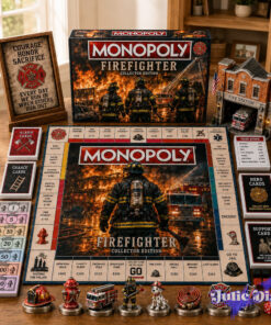 Firefighter Monopoly Board Game