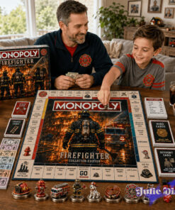 Firefighter Monopoly Board Game