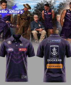 Fremantle Dockers 2026 ANZAC Day Polo Fremantle Dockers 2026 ANZAC Day Polo