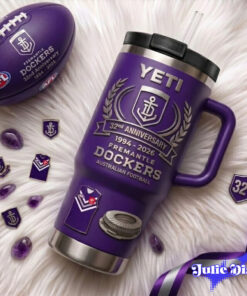 Fremantle Dockers 32nd Anniversary 2026 Special YETI Tumbler