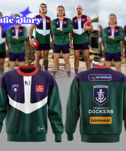 Fremantle Dockers Retro Guernsey Sweatshirt Fremantle Dockers Retro Guernsey Sweatshirt