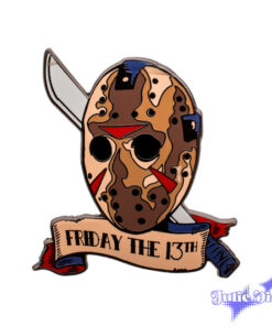 Friday the 13th Mask – Halloween Pin Friday the 13th Mask – Halloween Pin