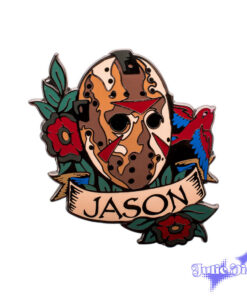 Friday the 13th Mask – Halloween Pin