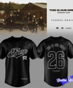 Fuerza Regida This Is Our Dream Stadium Tour Baseball Jersey