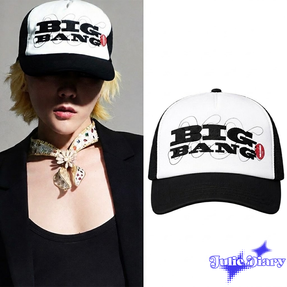 G-Dragon BIGBANG 20Th Anniversary Logo Cap G-Dragon BIGBANG 20Th Anniversary Logo Cap