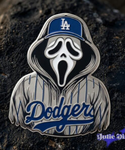 Halloween Iconic Characters x LA Dodgers Button Pin