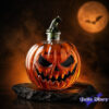 Ghost Pumpkin Halloween – Spooky Glass Whiskey Bottle Ghost Pumpkin Halloween – Spooky Glass Whiskey Bottle
