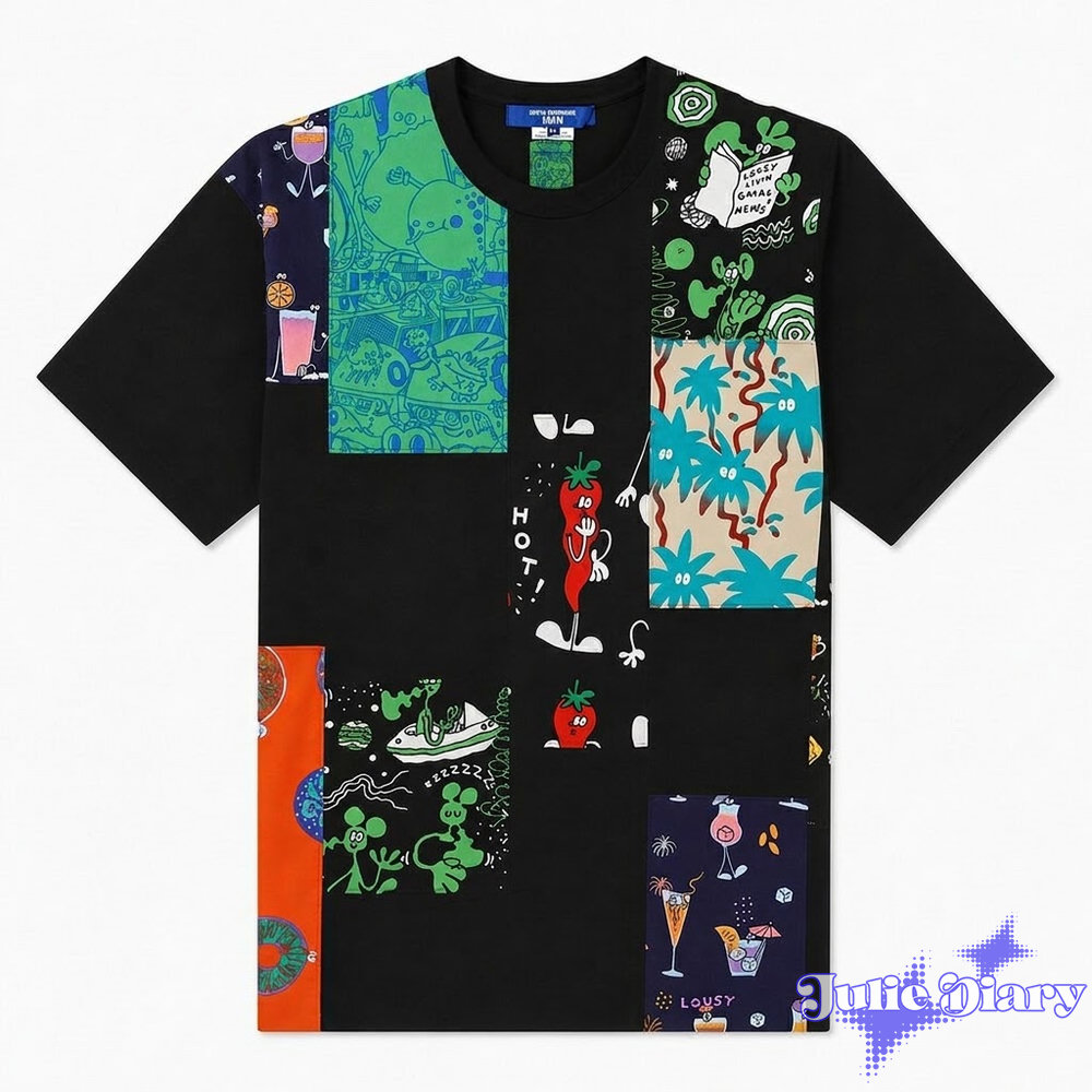 Harrison Barnes Junya Watanabe x Lousy Livin Patchwork Shirt Harrison Barnes Junya Watanabe x Lousy Livin Patchwork Shirt