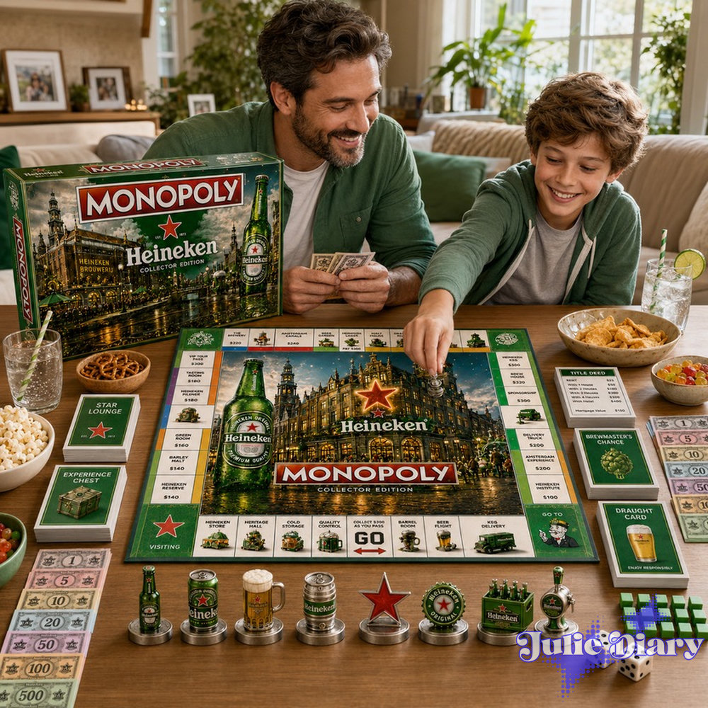 Heineken Monopoly Board Game Heineken Monopoly Board Game