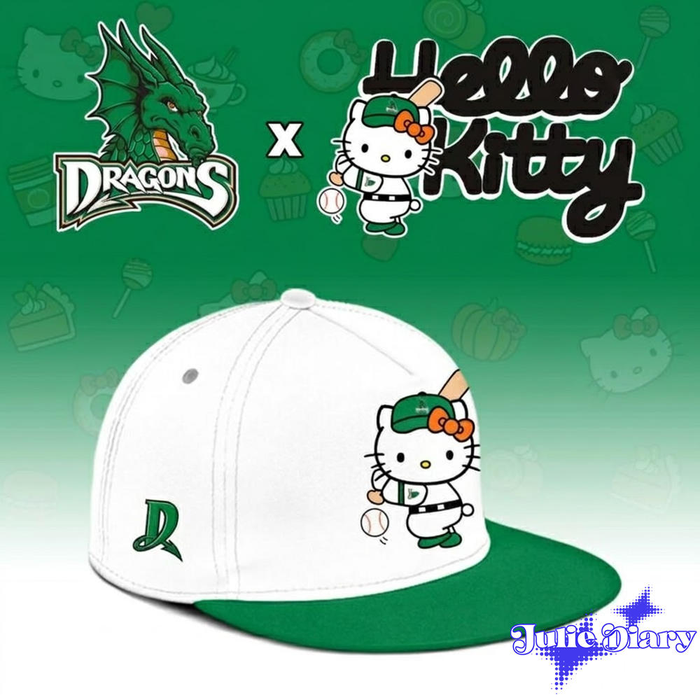 Hello Kitty Dayton Dragons 2026 Special Cap Hello Kitty Dayton Dragons 2026 Special Cap