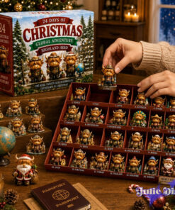 Highland Cow Global Countries Advent Calendar Highland Cow Global Countries Advent Calendar