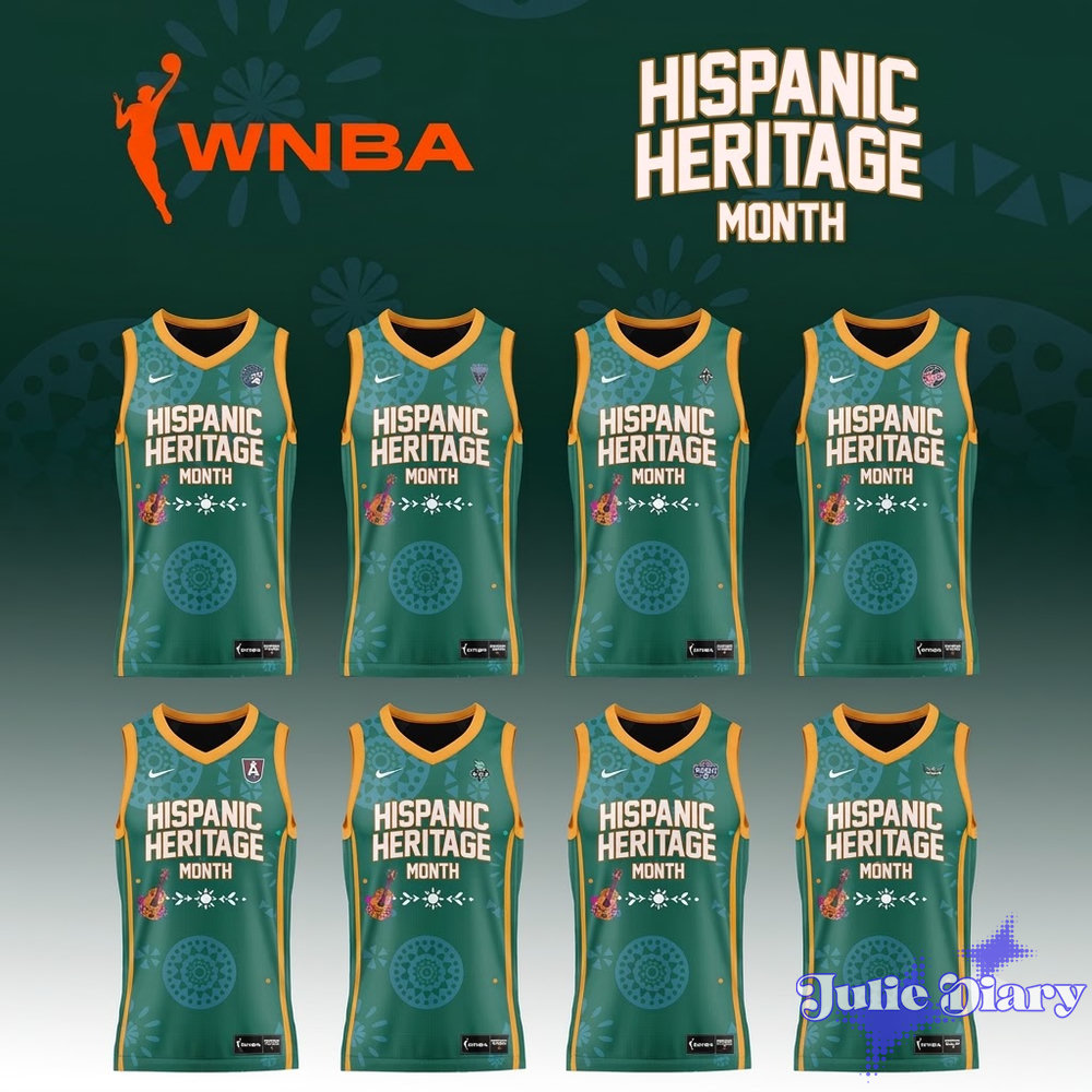 Hispanic Heritage Month WNBA Basketball Jersey Hispanic Heritage Month WNBA Basketball Jersey